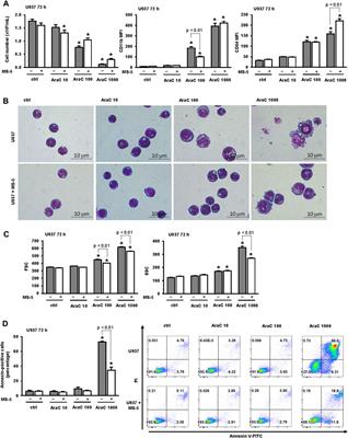Bone marrow stromal cells reduce low-dose cytarabine-induced differentiation of acute myeloid leukemia